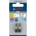 BOSCH PRO Torx Impact Bit, T20, 25 mm, 2-tlg. 2608522474