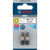 BOSCH PRO Torx Impact Bit, T27, 25 mm, 2-tlg. 2608522476