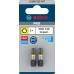 BOSCH PRO Torx Impact Bit, T30, 25 mm, 2-tlg. 2608522477