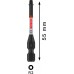 BOSCH PRO Robertson Impact Bit, R2, 55 mm, 2-tlg. 2608522551