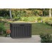 KETER KENTWOOD 190L Garten-Aufbewahrungsbox 82,3 x 45,7 x 57,7 cm, graphit 17213215