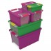 KIS BI BOX S 11L 36,5x26x19cm weiß/transparent