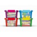 KIS BI BOX L 40L 55x35x28cm blueberry/transparent