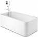 Roca Element Badewanne, Sanitär-Acryl 180 x 80 cm, weiß, 7248158001